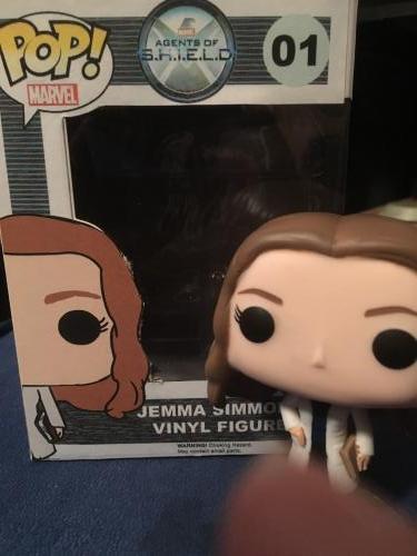 Jemma Simmons (with box)